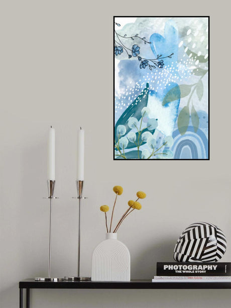 Iceberg Blue-2 Poster och Canvastavla