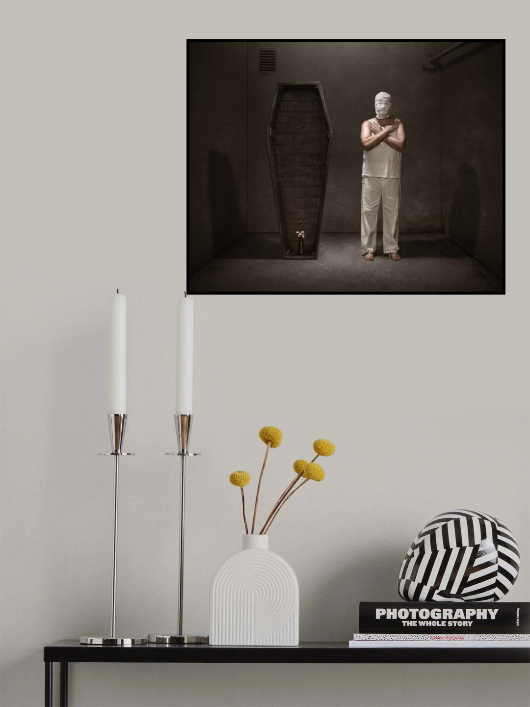 Waiting for the Coffin Poster och Canvastavla