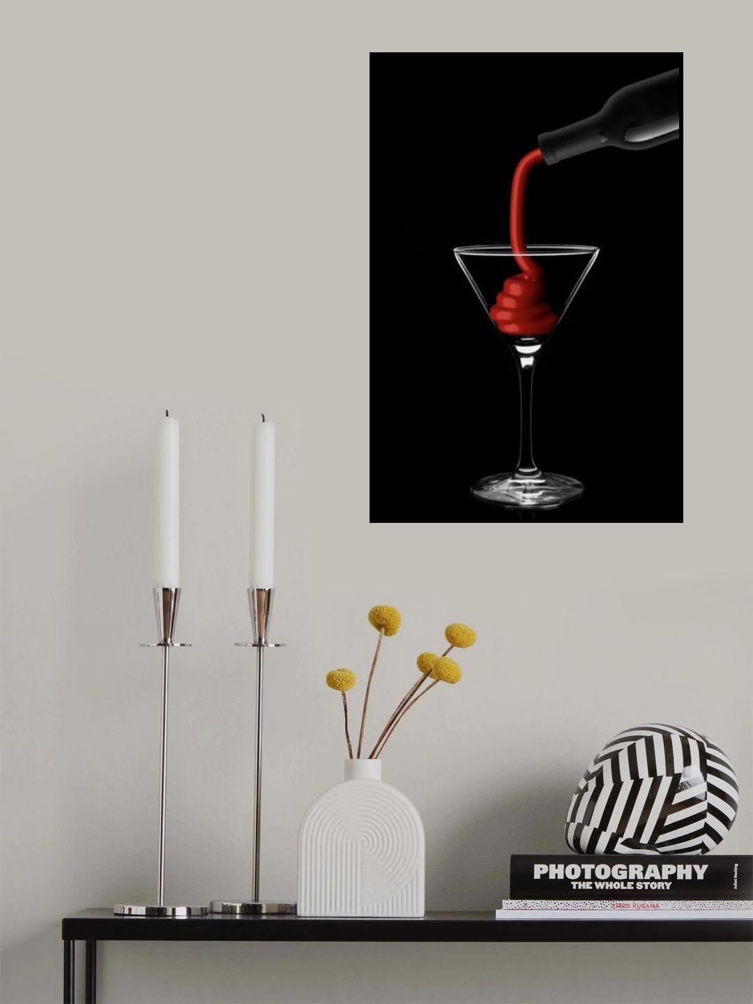 Wine Poster och Canvastavla