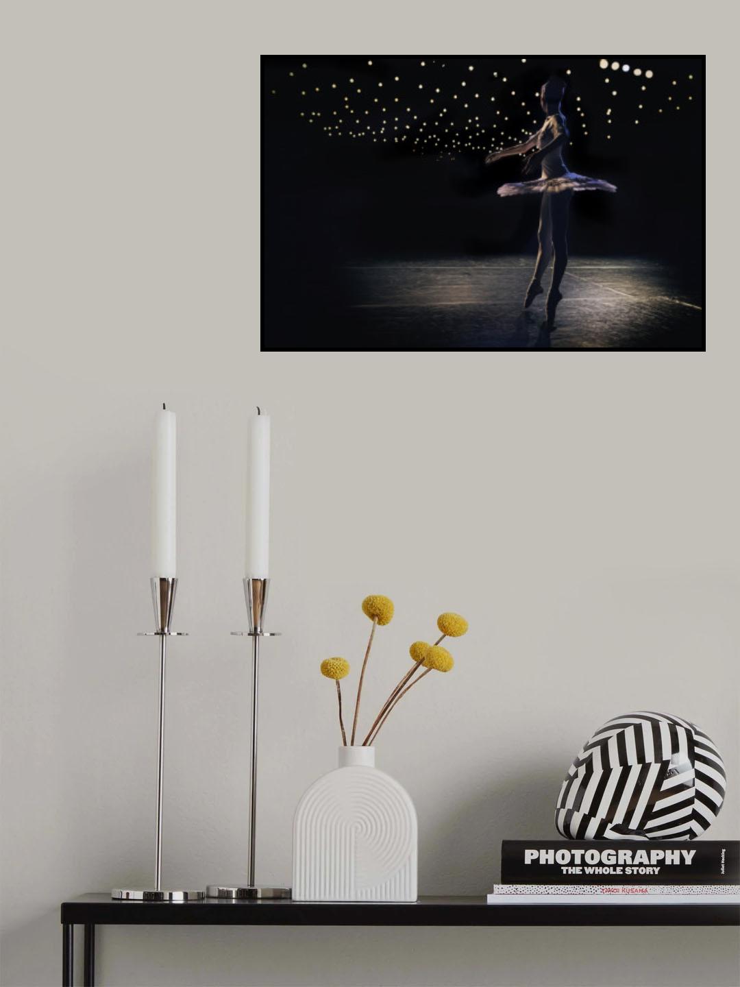 Ballet Poster och Canvastavla