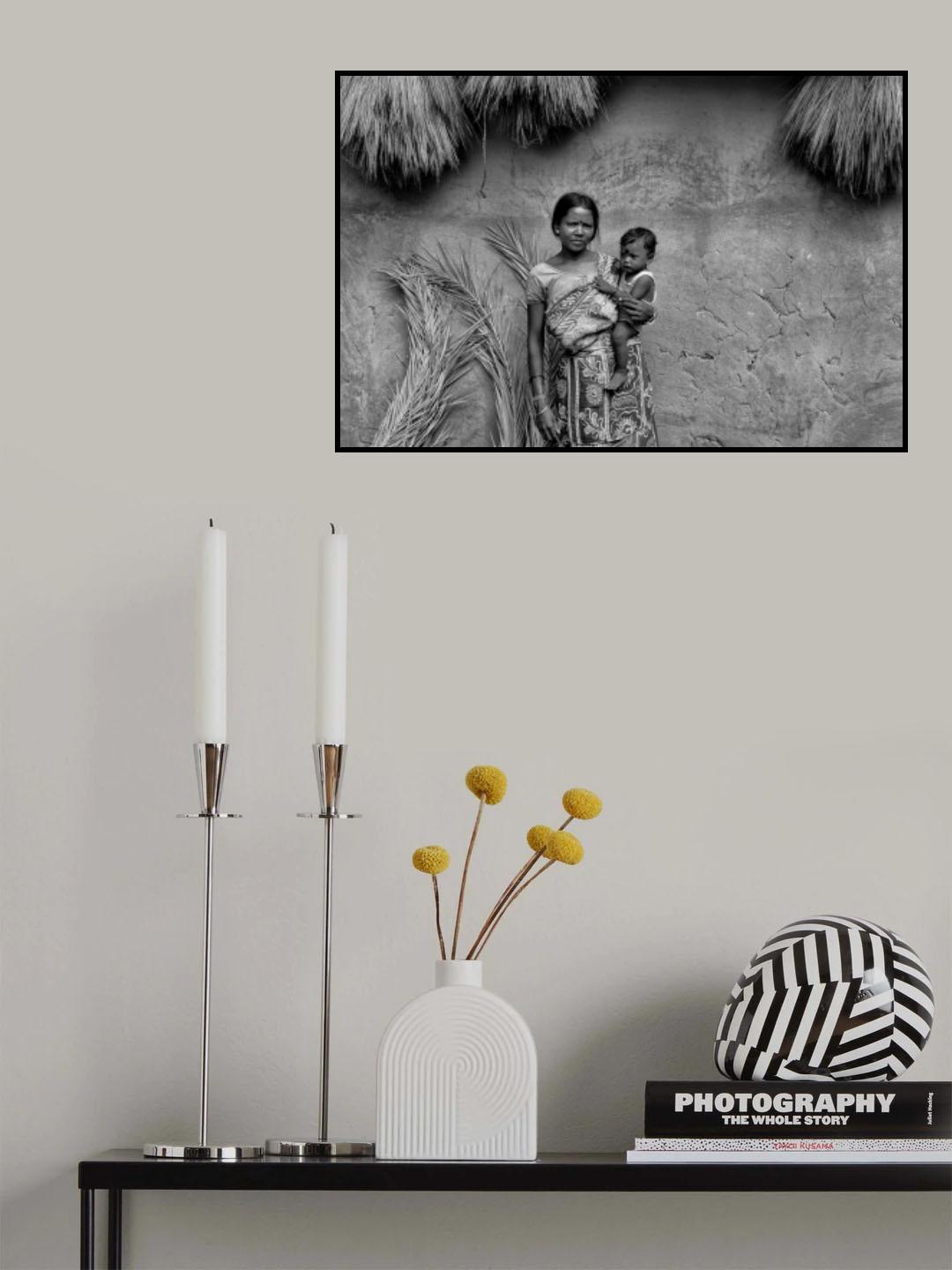 Village Mother Poster och Canvastavla