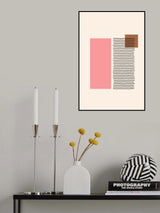 Geometric Abstract Shapes Ii Poster och Canvastavla