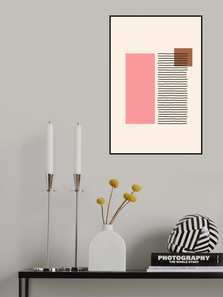 Geometric Abstract Shapes Ii Poster och Canvastavla