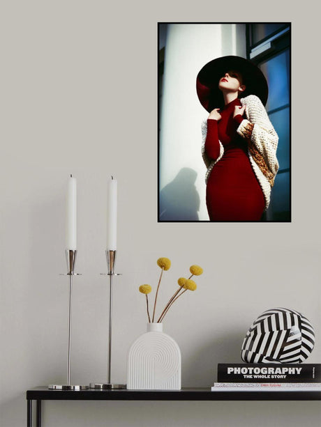Elegance is when the inside is as beautiful as outside Poster och Canvastavla