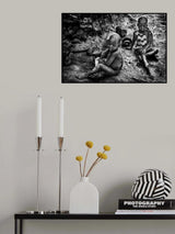 Two children in Benin. Poster och Canvastavla