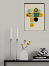 Rainbow Plus Shapes9 Poster och Canvastavla