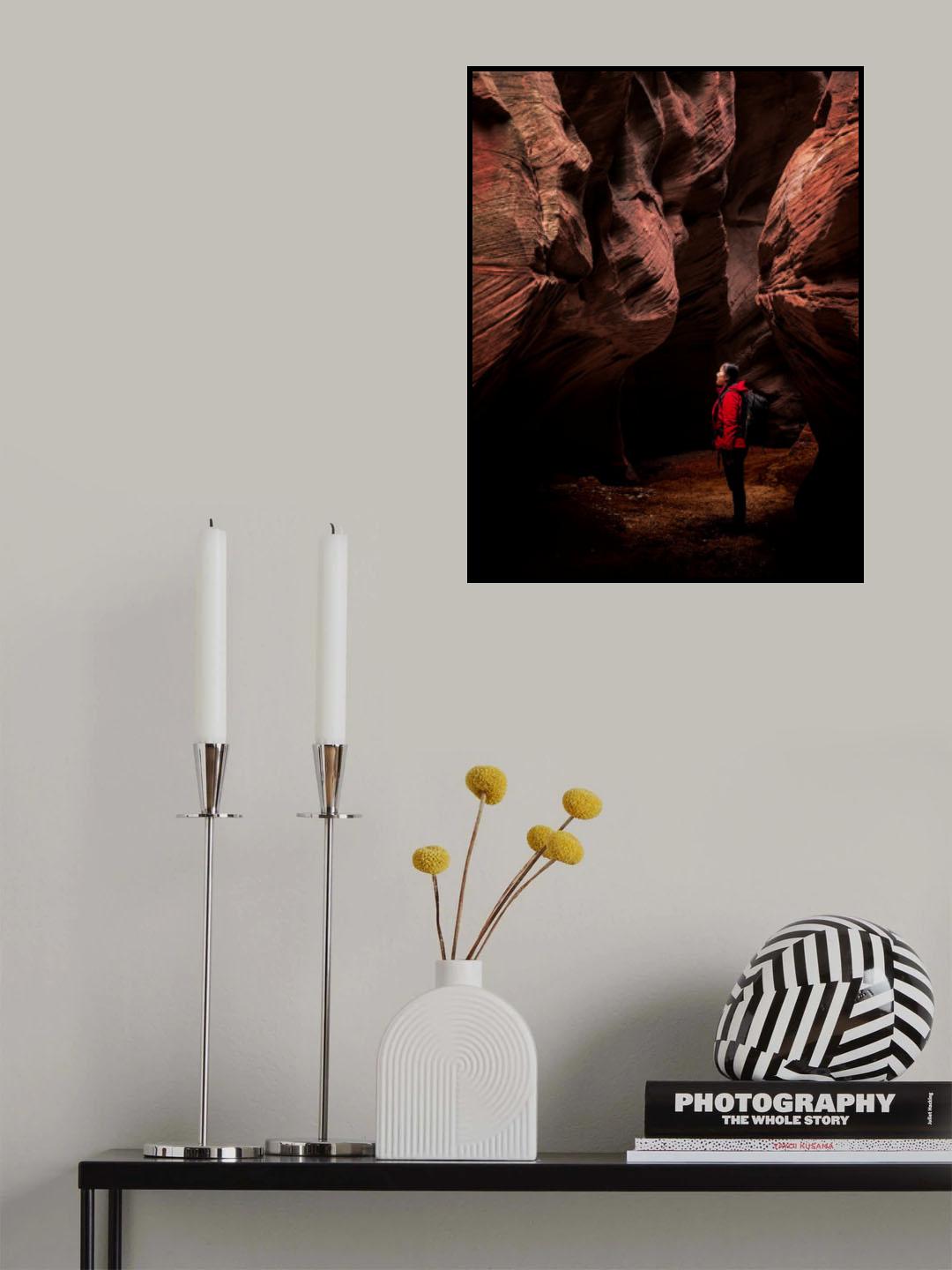 Conversation with Rocks Poster och Canvastavla