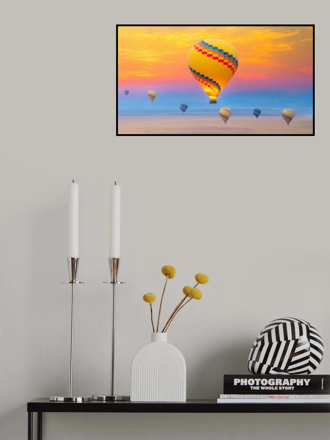Balloons Safari Savanna Poster och Canvastavla