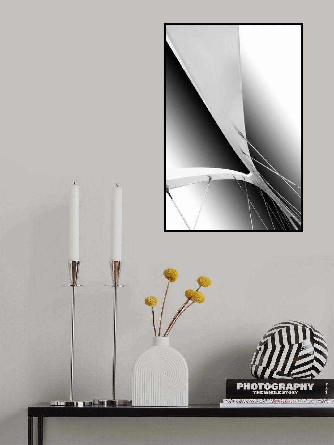 Supported V shape Poster och Canvastavla