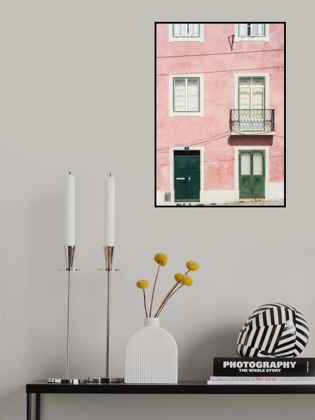 Pink Parade Poster och Canvastavla