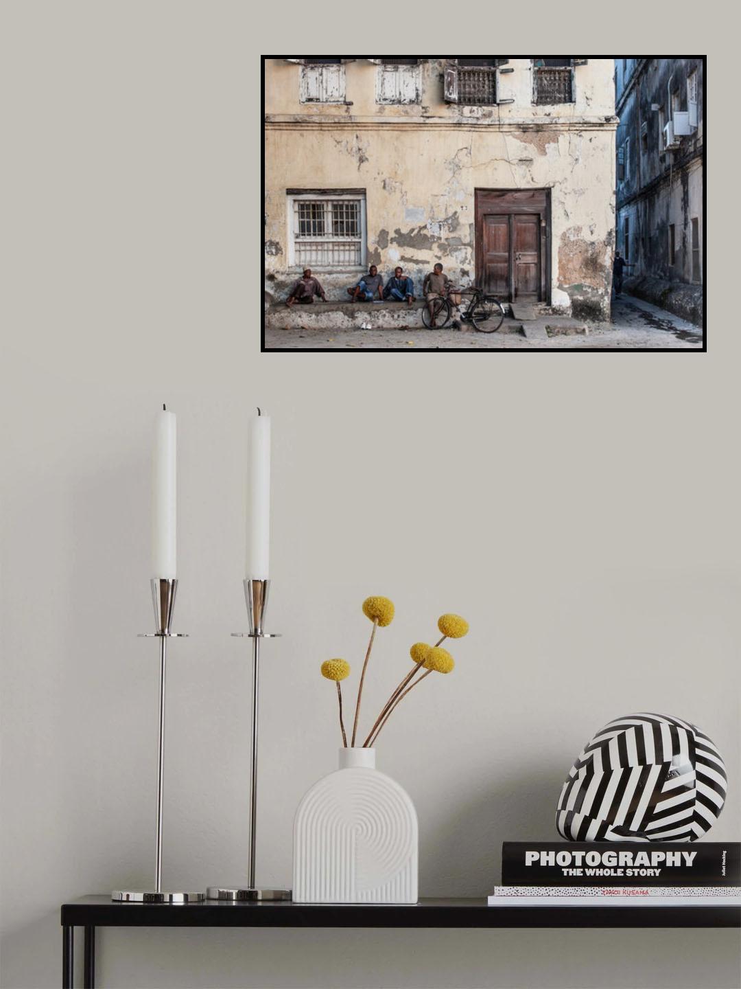 An evening in Stone Town Poster och Canvastavla