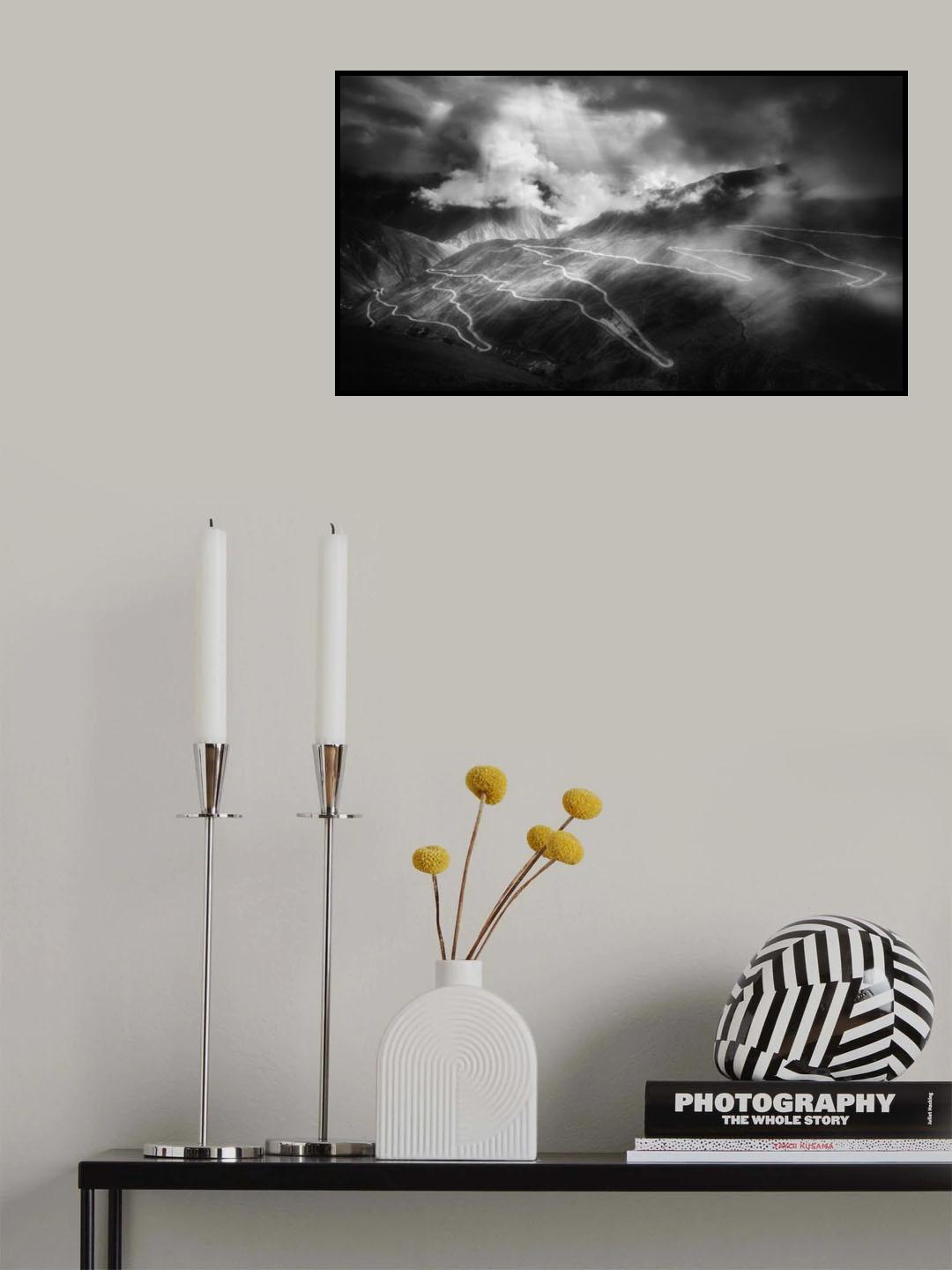 Through A Hole In The Sky Poster och Canvastavla