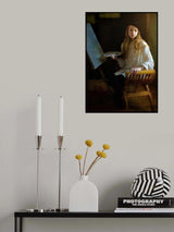 Young painter Poster och Canvastavla
