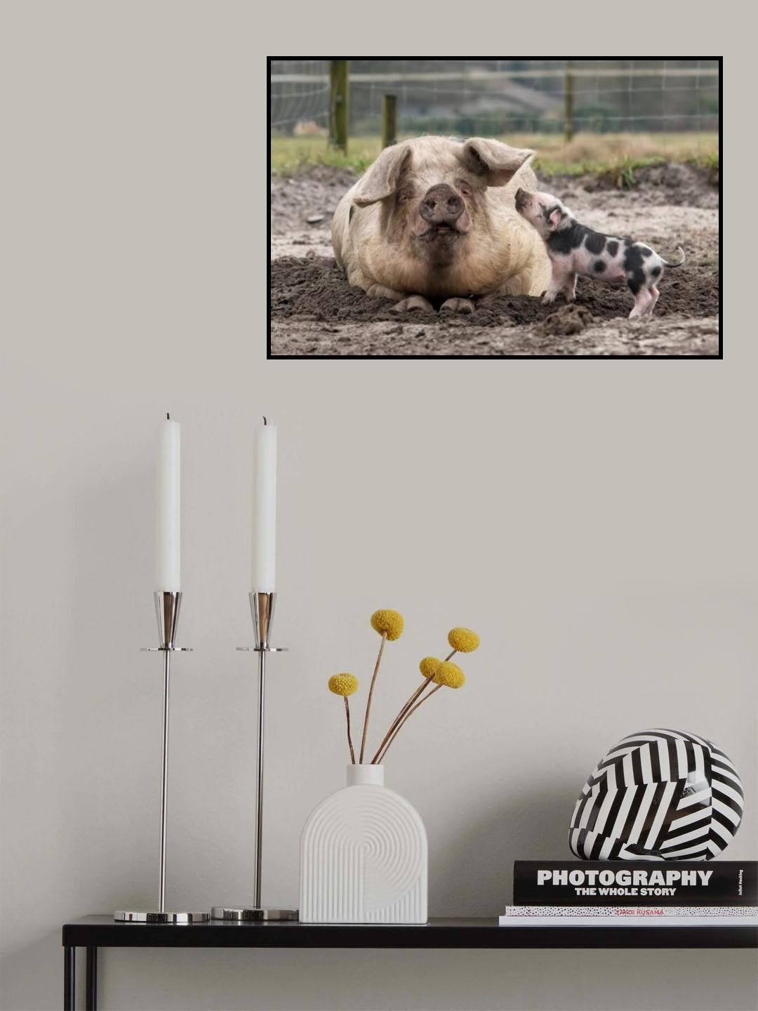 I love you, mummy! Poster och Canvastavla
