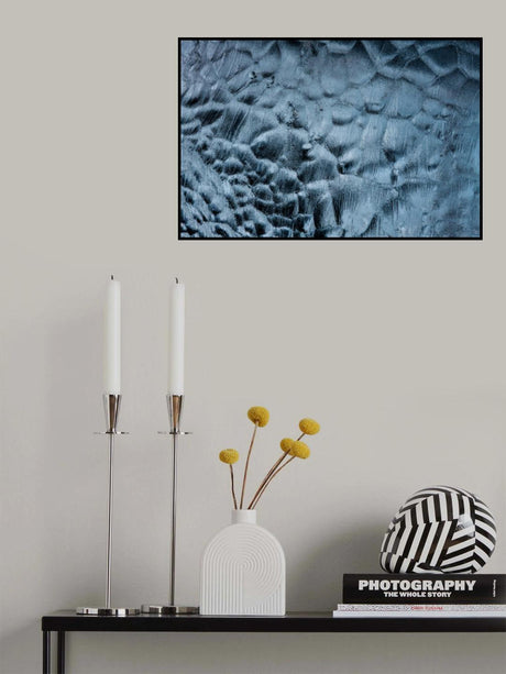 Ice textures Poster och Canvastavla