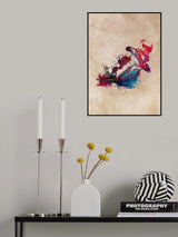 Motor Sport Art 4 Poster och Canvastavla