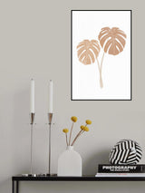 Monstera Plants Poster och Canvastavla