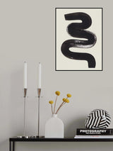Ink Motif 28 Poster och Canvastavla