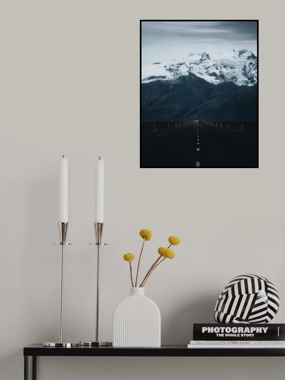Snow is coming Poster och Canvastavla