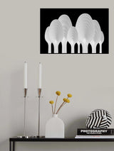 Spoons Abstract: Tree Rings Poster och Canvastavla