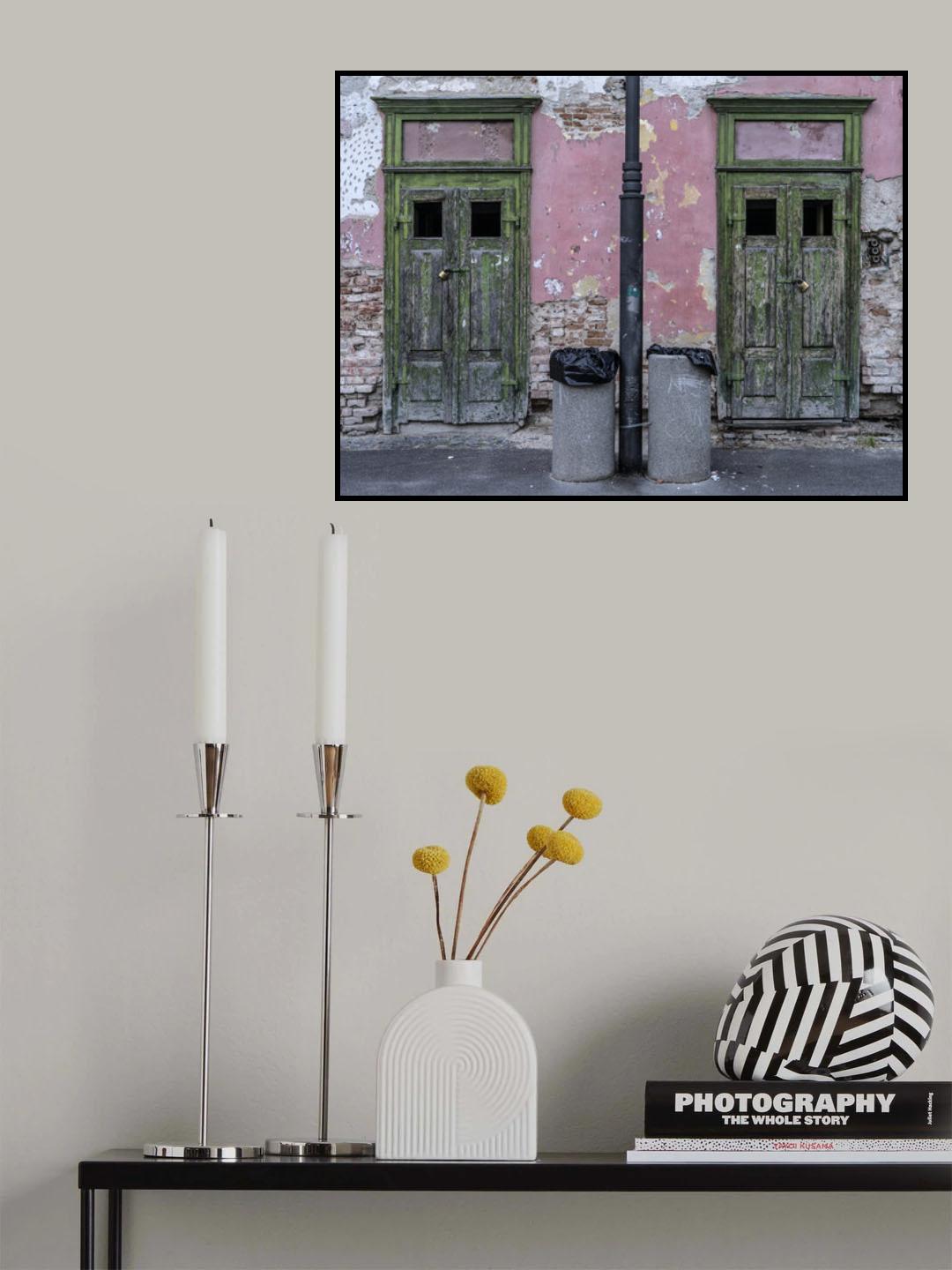 Streetview Poster och Canvastavla