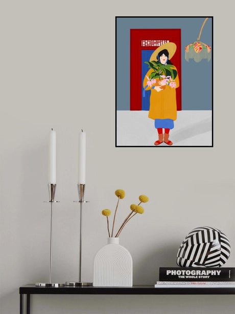 Las flores Poster och Canvastavla