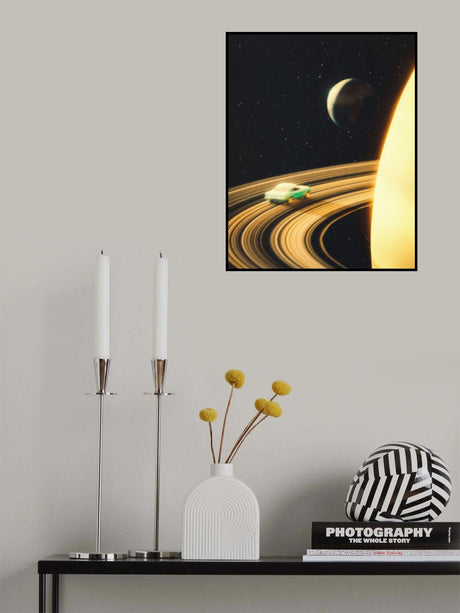 Saturn Highway Poster och Canvastavla