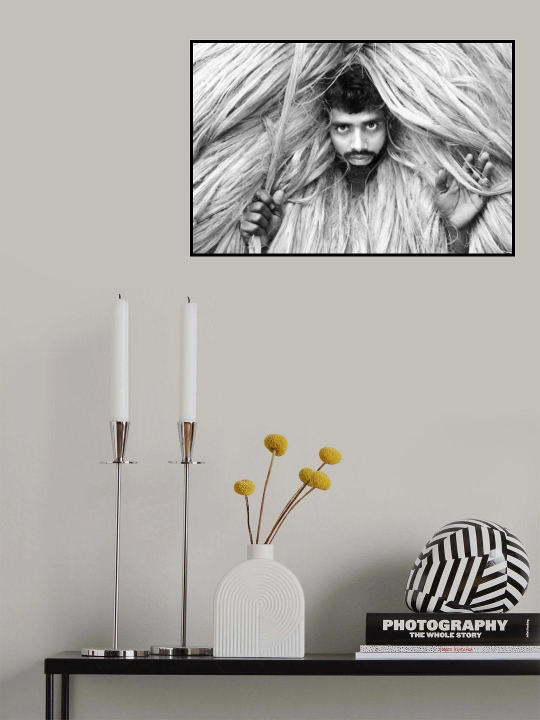 Golden Man Poster och Canvastavla
