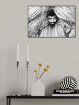 Golden Man Poster och Canvastavla
