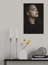 portrait of a young woman Poster och Canvastavla