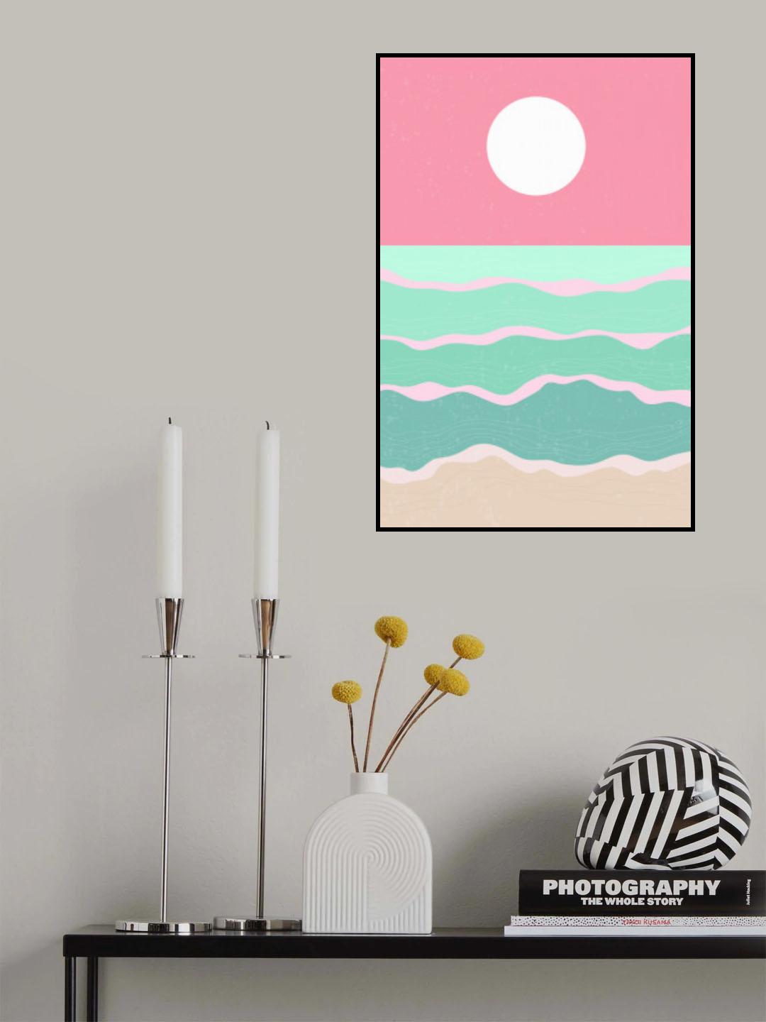 Sunset Over the Ocean #2 Poster och Canvastavla