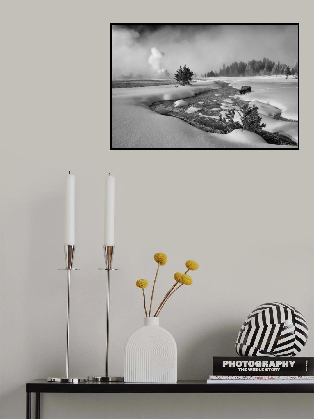 The Hardship of Winter Poster och Canvastavla