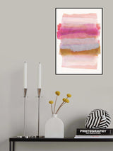 Abstract Brush Strokes 45 A1 Poster och Canvastavla