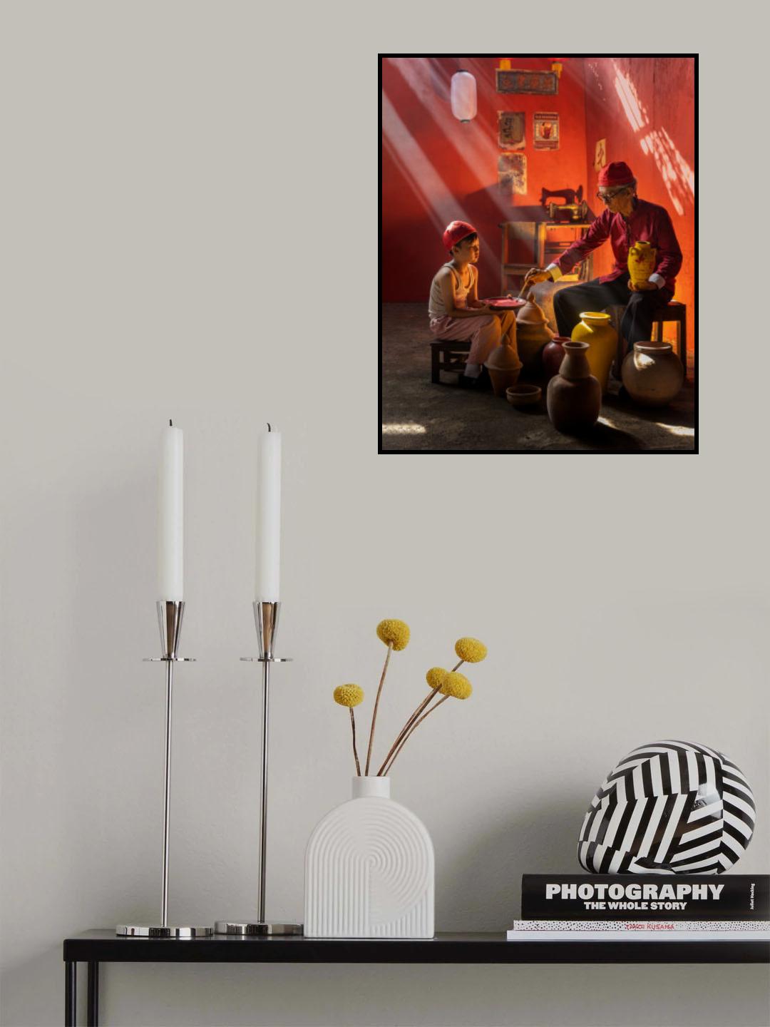 The pottery Collector Poster och Canvastavla