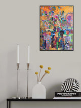 Take a Knee - Oil Paint On Panel Poster och Canvastavla