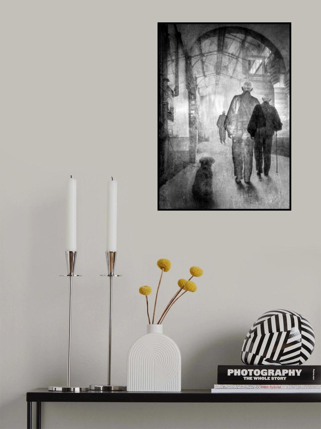 '...waiting patiently...' Poster och Canvastavla