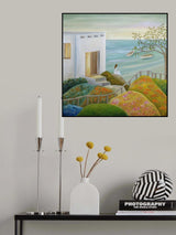 Sat Still At the Brink Poster och Canvastavla