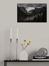 Stormy Tunnel View Poster och Canvastavla