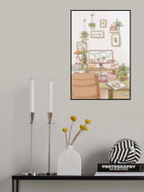Workspace Home Poster och Canvastavla
