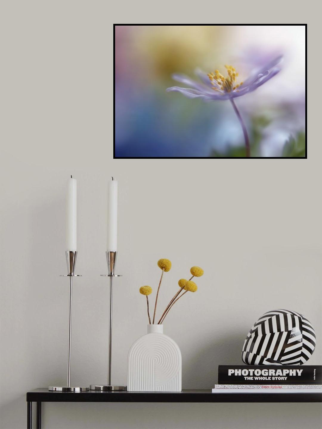 Springtime watercolor Poster och Canvastavla
