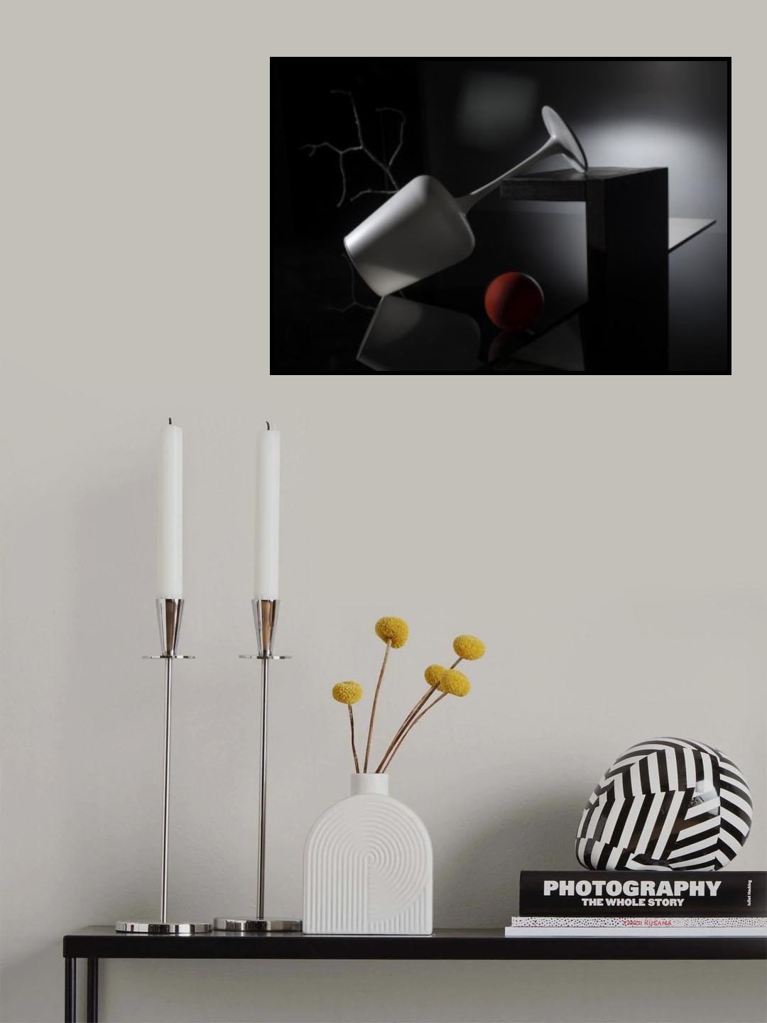 "Little Red Ball" Poster och Canvastavla