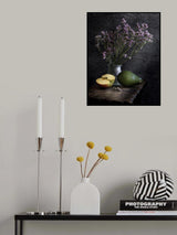Sketch with apple and avocado Poster och Canvastavla