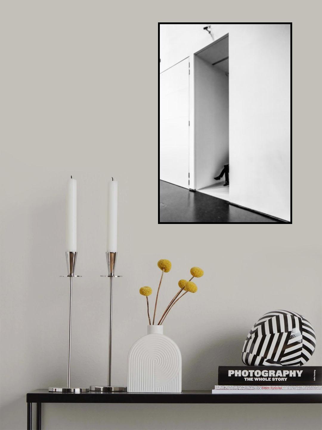 a short story about a lonely leg Poster och Canvastavla