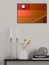 white square Poster och Canvastavla