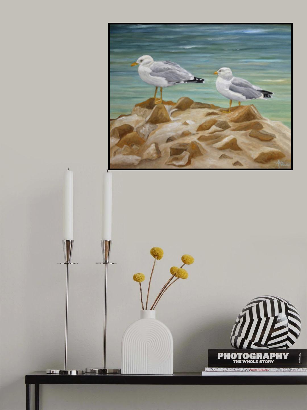 Two of a Kind Poster och Canvastavla