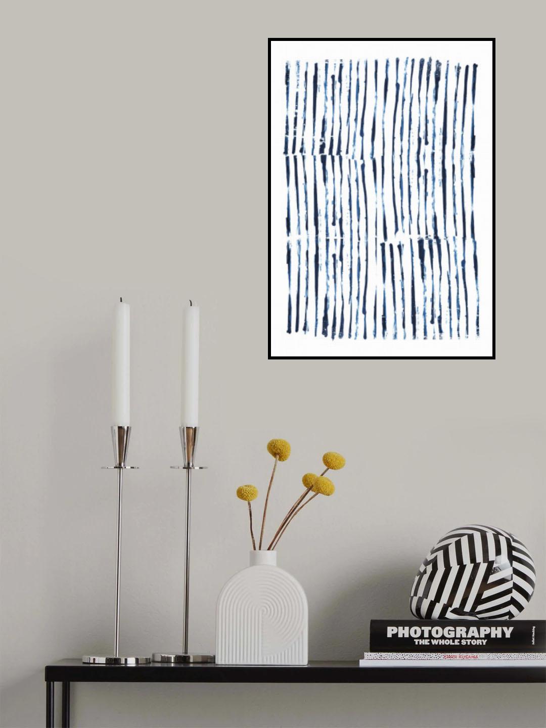 Minimal Marks Poster och Canvastavla