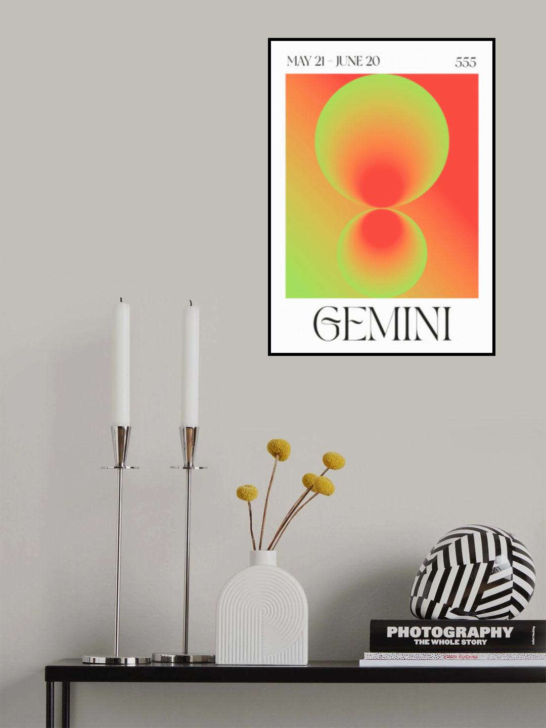 Gemini Poster och Canvastavla