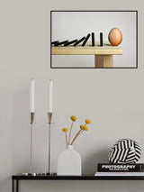 Domino Effect Poster och Canvastavla