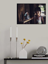 Iban beauty in the dark Poster och Canvastavla