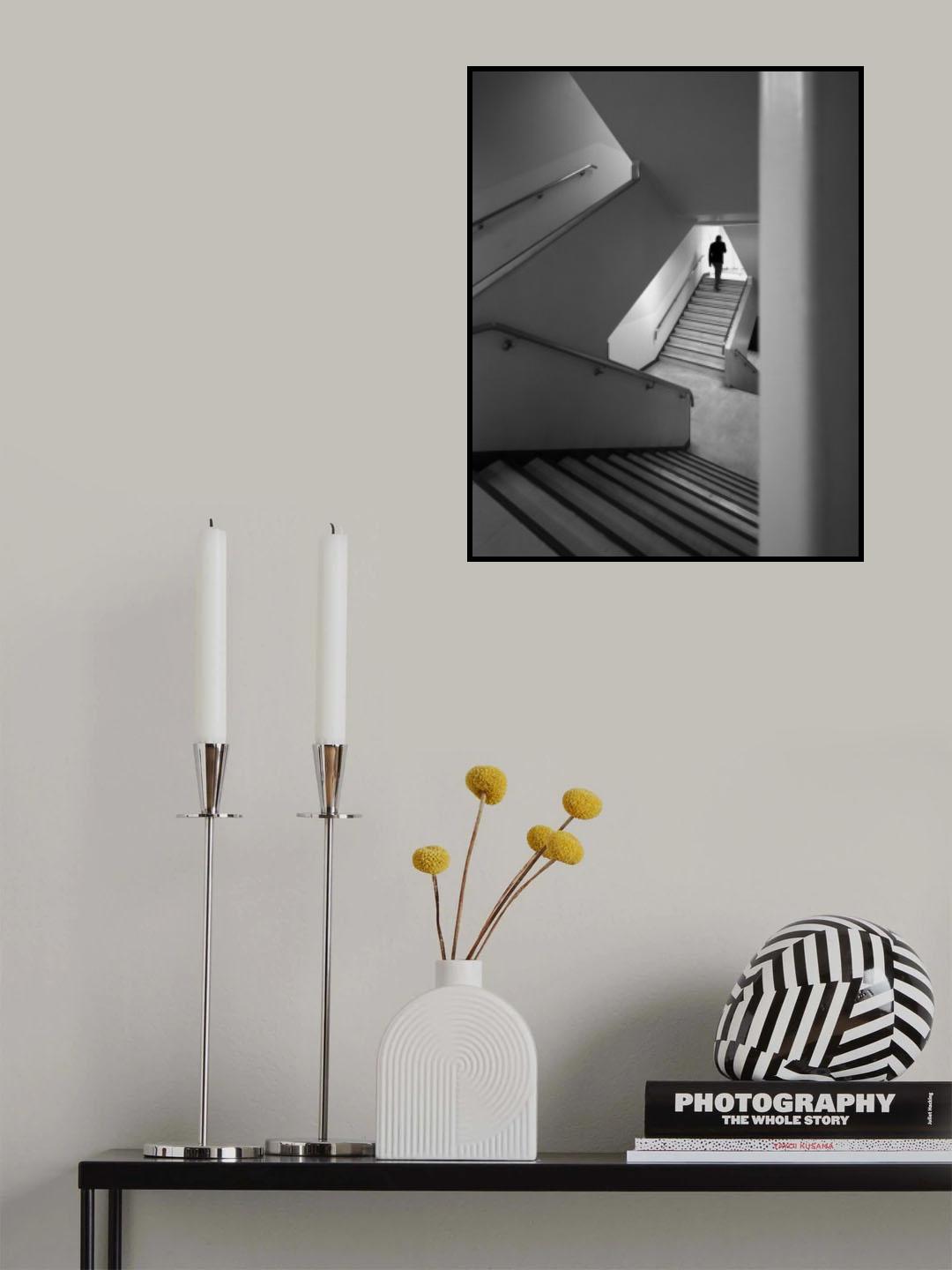 Stairs Poster och Canvastavla
